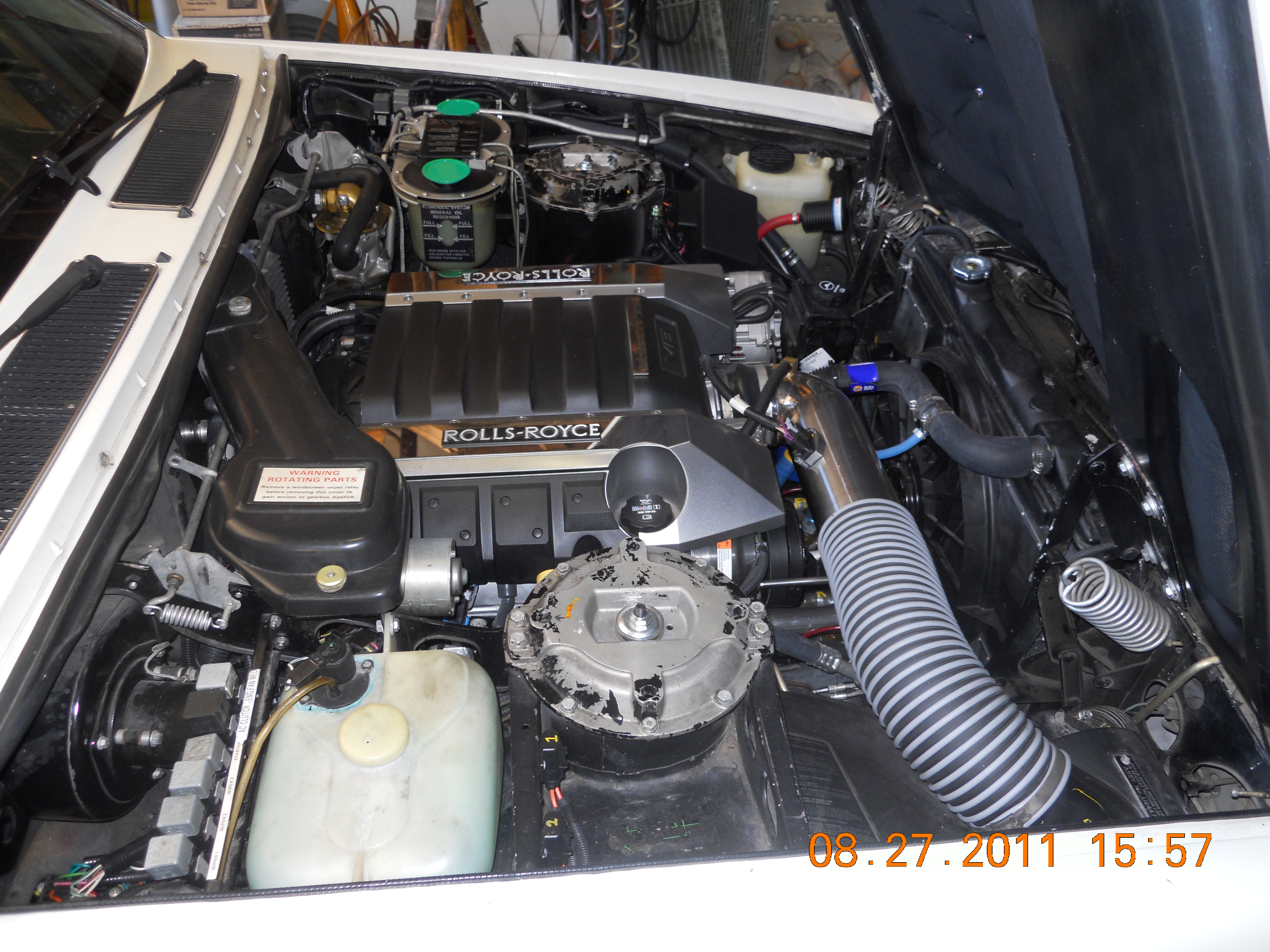 LS3 430hp installedd in a Rolls Royce Spur